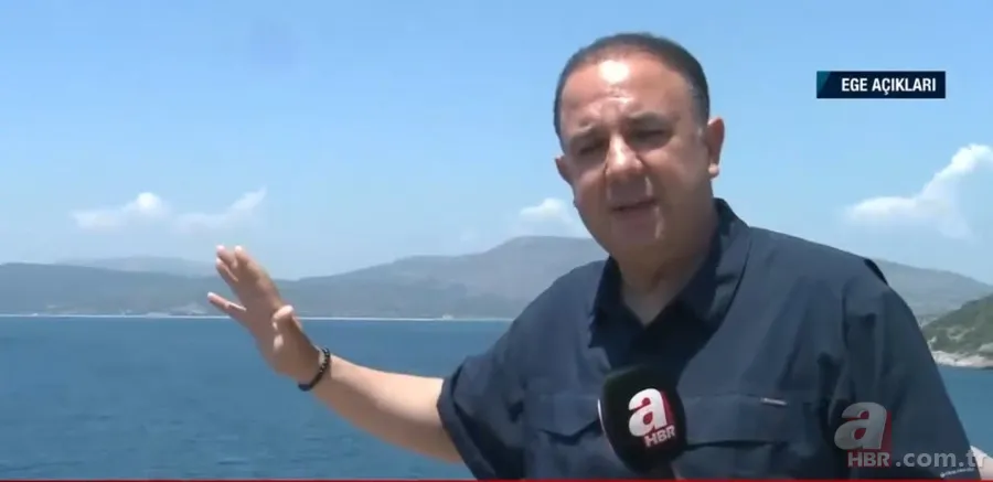 A Haber Sisam adasını görüntüledi! İşte Yunanistan'ın silahlandırdığı ada 15