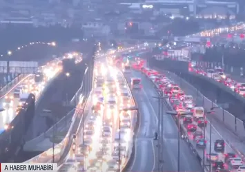 İstanbul trafiği durma noktasında! İşte yoğunluk haritasında son durum