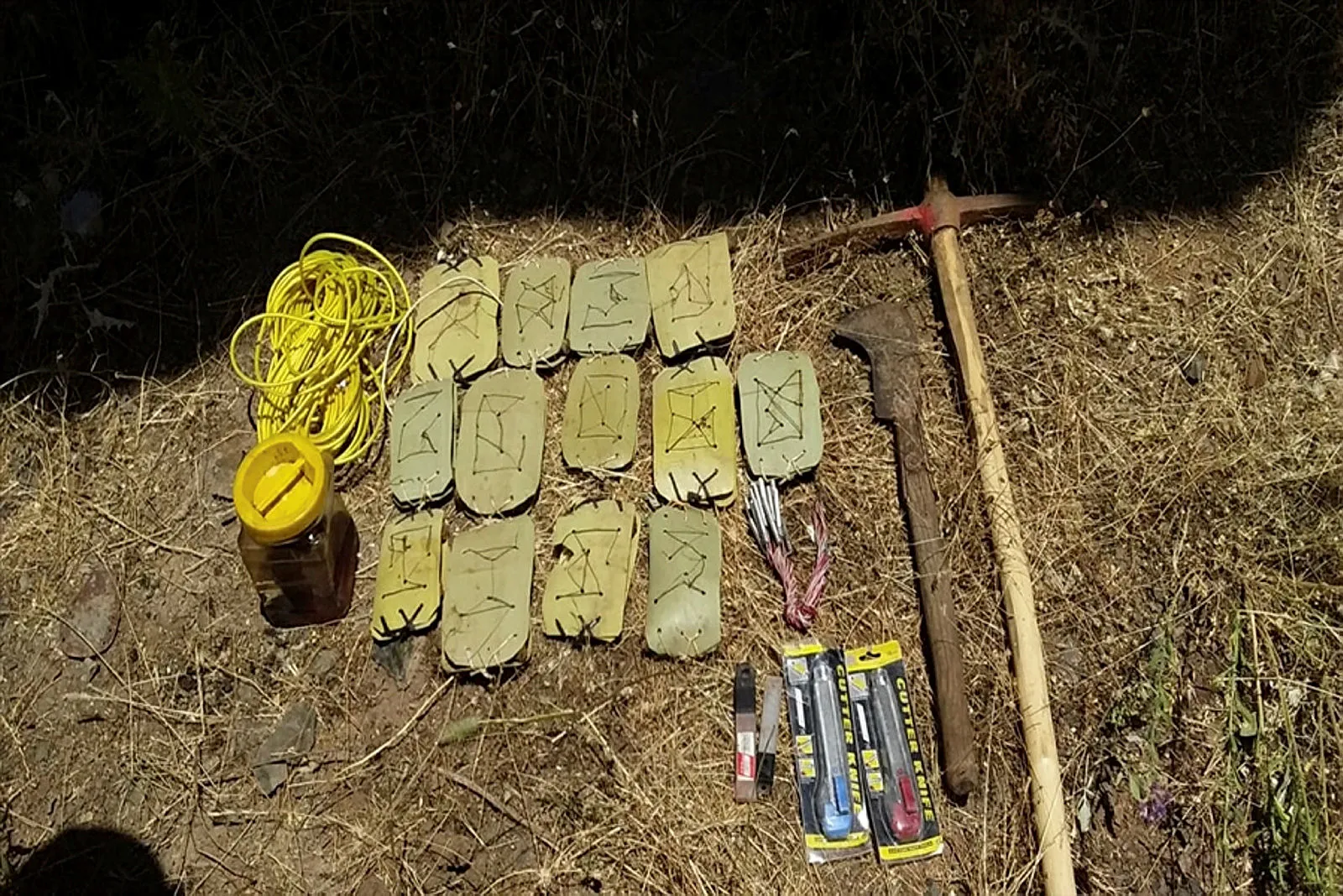 Pençe harekatında EYP ve EYP malzemeleri ele geçirildi