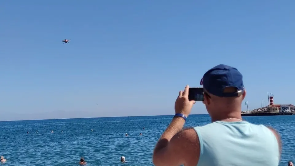 Cankurtaran drone hizmete girdi! "Cankuş"la boğulma vakalarına hızlıca müdahale edilecek
