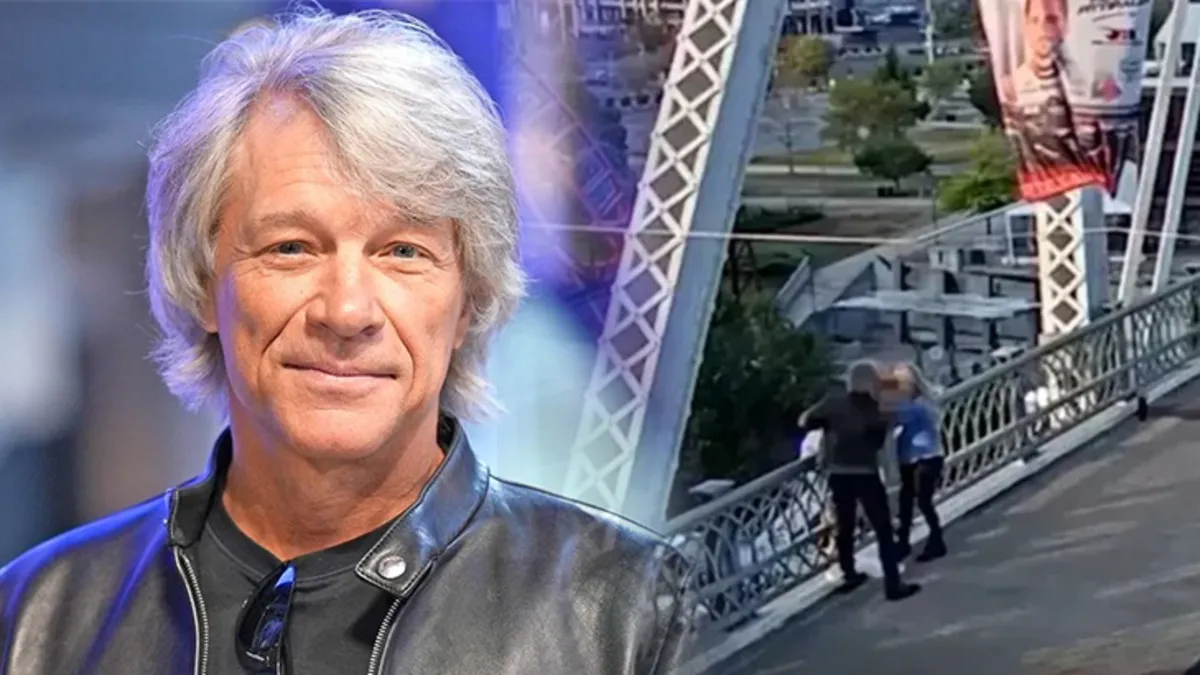 Rock yıldızı Jon Bon Jovi intihar etmek isteyen kadını kurtardı