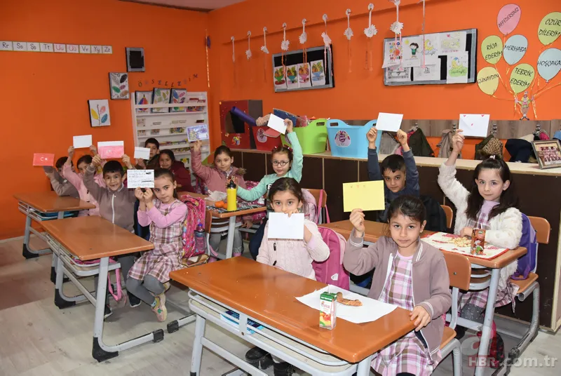 Öğrenciler Mehmetçik'e mektup yazdı 11