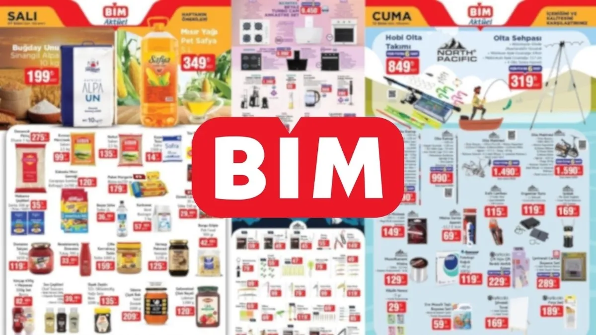 7-10 Ekim BİM aktüel ürünler kataloğu: BİM’de balık avı sezonu başladı: Olta takımı ürünlerinde indirim!