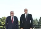 TBMM Başkanı Şentop Aliyev ile görüştü