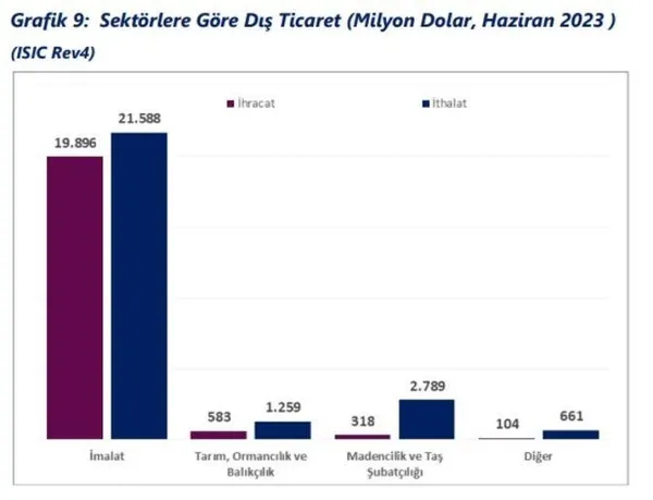 Ticaret Bakanlığı dış ticaret verilerini açıkladı! İhracat 20 milyar doları aştı | Haziran 2023 dış ticaret istatistikleri