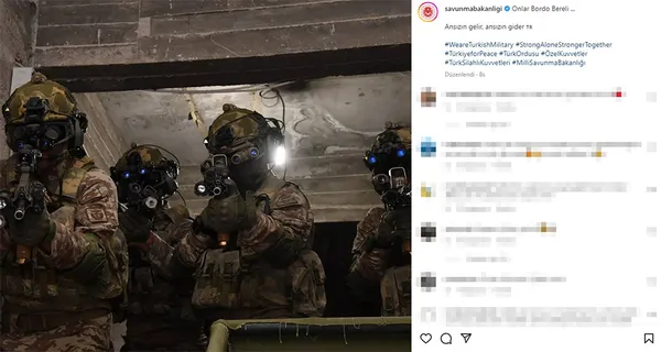 Bordo Bereliler’den sınır ötesi harekat öncesi mesaj var