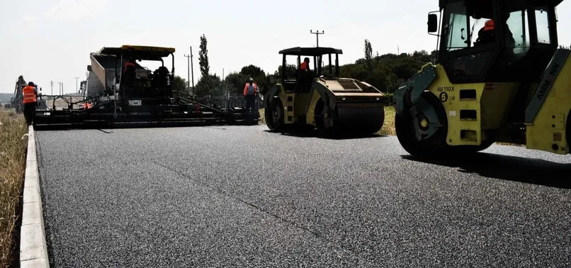 Yol güvenliği için sıcak asfalt dönemi
