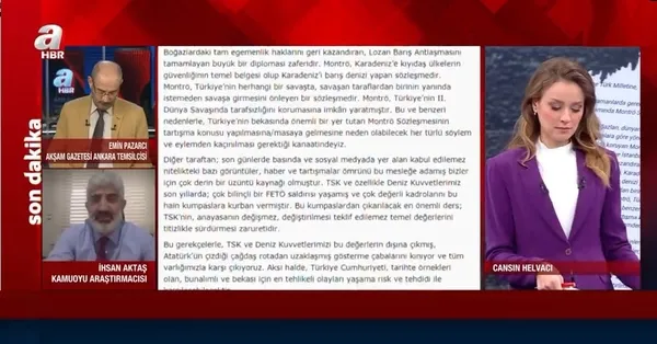 Emekli amirallerin bildirisiyle erken seçim mi hedeflendi? A Haber canlı yayınında çarpıcı sözler