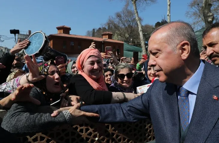 Başkan Erdoğan'a vatandaşlardan sevgi seli!