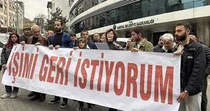 CHP’li belediyenin önünde eylem