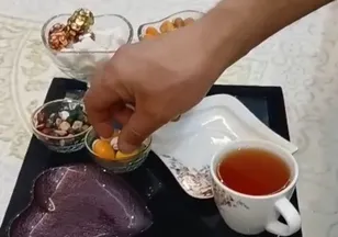 Leblebi paketinden çıktı! Facia son anda önlendi