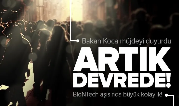 Son dakika: Sağlık Bakanı Fahrettin Koca açıkladı! BioNTech aşısı aile hekimlerinde de devrede