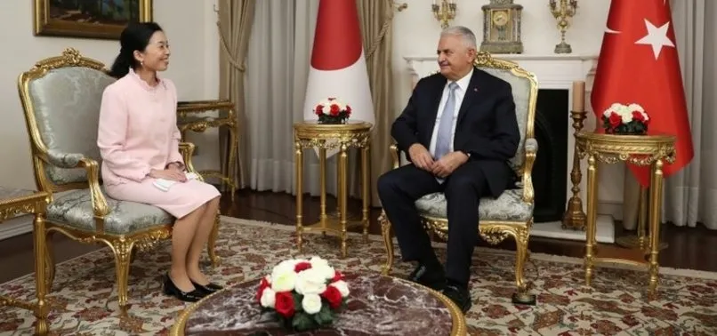TBMM Başkanı Binali Yıldırım, Japonya Prensesi Mikasa'yı kabul etti