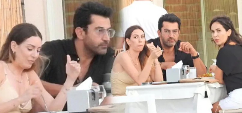 Kenan İmirzalıoğlu ve Sinem Kobal Alaçatı'da! Kameraları görünce moralleri bozuldu