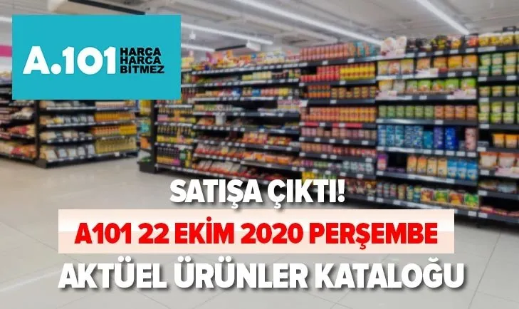 22 Ekim 2020 A101 aktüel ürünler kataloğu: A101’de bu hafta hangi ürünler var? O ürünler dikkat çekiyor