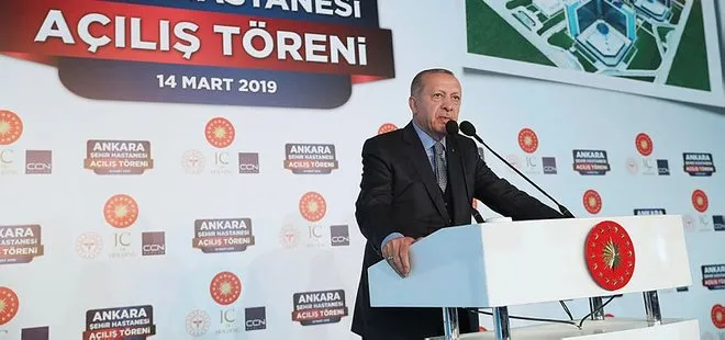 Başkan Erdoğan Ankara Şehir Hastanesi’ni açtı
