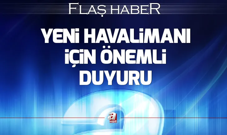 Yeni havalimanı yolcu taşıma ihalesinin sonucu açıklandı
