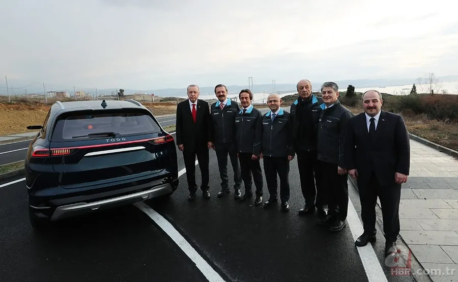 Türkiye'nin yerli otomobili yurt dışında tanıtıldı 4