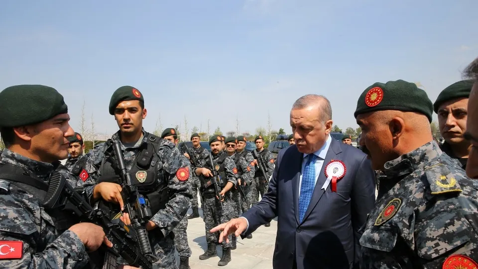 Erdoğan'dan Külliye'de anlamlı kabul