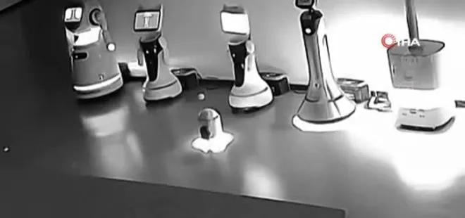 Çin’de küçük bir robot 12 robotu kaçırdı