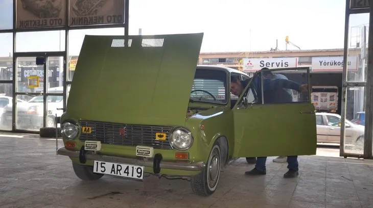 1973 model Murat 124 otomobiline, 45 bin lira veriyorlar satmıyor!