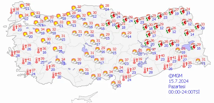 1720764389282.png Meteoroloji'den yeni uyarı geldi! Sıcak havalar sonrası sağanak yağış sürecek! İstanbul Ankara İzmir hava durumu... - 10
