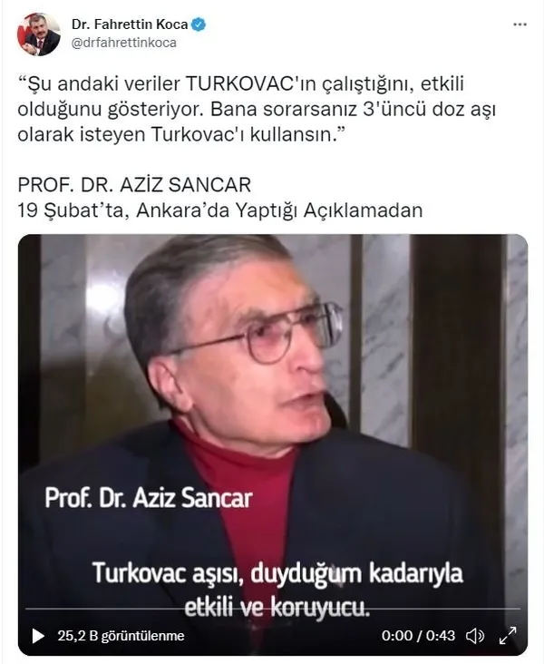 saglik-bakani-kocadan-aziz-sancar-paylasimi-1645473152986.jpg Sağlık Bakanı Koca’dan Aziz Sancar paylaşımı - 1