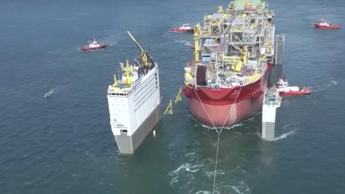 Enerji Bakanı Alparslan Bayraktar A Haber'de! İşte yeni doğalgaz gemisinin ilk görüntüleri