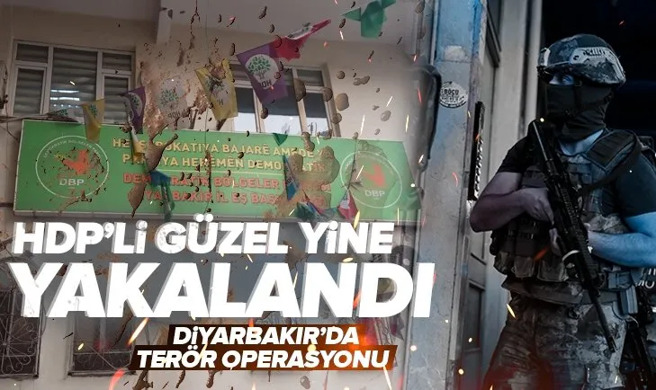 Son dakika | Diyarbakır’da terör operasyonu! Polis DBP il binasına baskın verdi! HDP’li Semra Güzel yine yakalandı