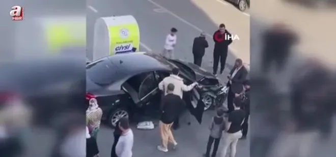 Arnavutköy’de feci kaza: 1 yaralı