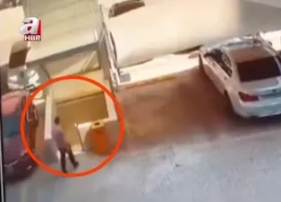Katlı otoparka aracını park etti saniyeler sonra neye uğradığını şaşırdı! Ölümden kıl payı böyle kurtuldu