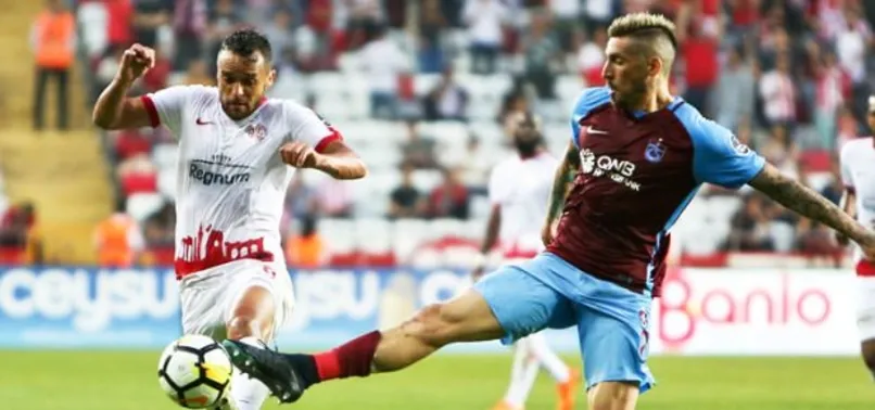 11'ler belli oldu! Antalyaspor - Trabzonspor