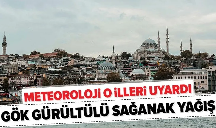 Meteoroloji’den son dakika hava durumu açıklaması! İstanbul ve birçok il için sağanak uyarısı | 29 Ekim 2020 hava durumu
