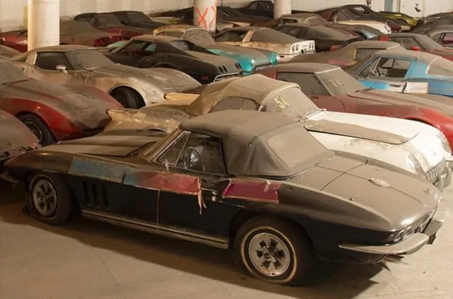 Lüks marka araçlar o halde bulundu! 🚗 Tam 36 adet Corvette