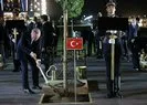 Erdoğan, Semerkant’ta ağaç dikti