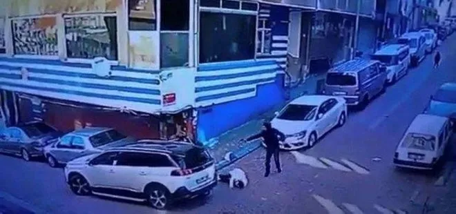 Çaykur Rizespor’un genç futbolcusu Aziz Aksoy’a sokak ortasında silahlı saldırı! Dehşet anları kamerada