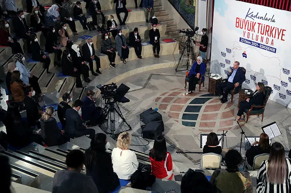 Başkan Erdoğan’dan Eskişehir’de ’’Kadınlarla Büyük Türkiye Yolunda’’ buluşması