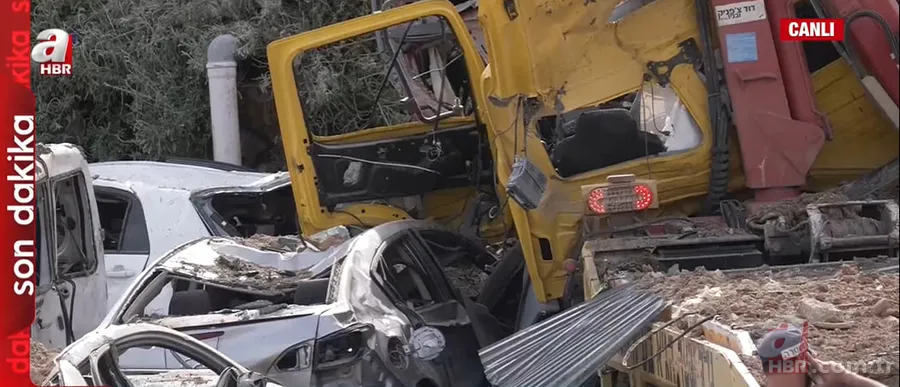 İran'dan Beyt Şemeş'e füze darbesi! A Haber yıkımı görüntüledi 6