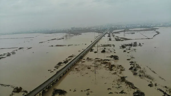 Turuncu alarm verilen Ergene Nehri taştı - 3