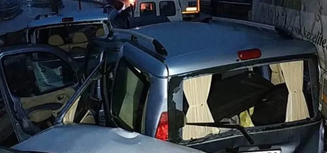 Samsun’da 12 aracın karıştığı zincirleme trafik kazasında 15 kişi yaralandı