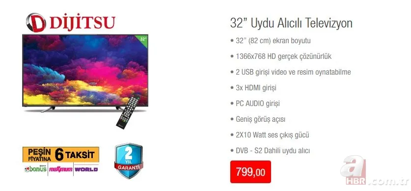 BİM aktüel 16 Ağustos kataloğu! – BİM’de bu hafta kettle, ütü ve televizyon fırsatı! İşte, BİM aktüel ürünler kataloğu! 2