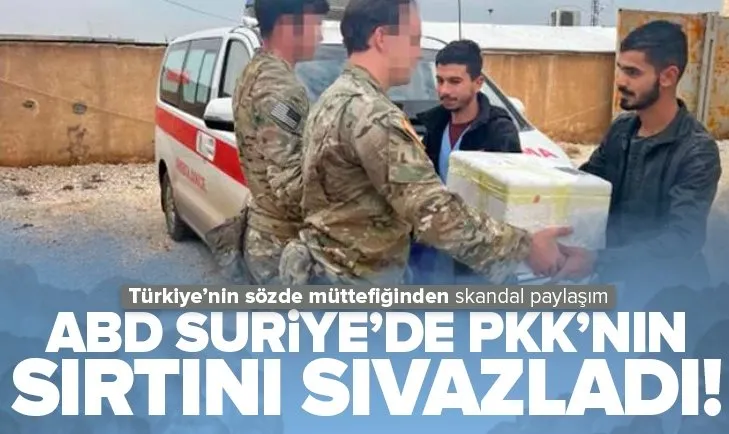 ABD yine PKK’nın sırtını sıvazladı!