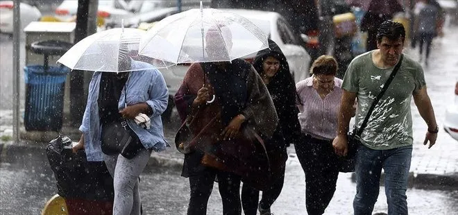 Meteoroloji ve AKOM’dan peş peşe uyarı! 13 ile sarı kodlu alarm | İstanbullular dikkat!  Kuvvetli sağanak yağış geliyor