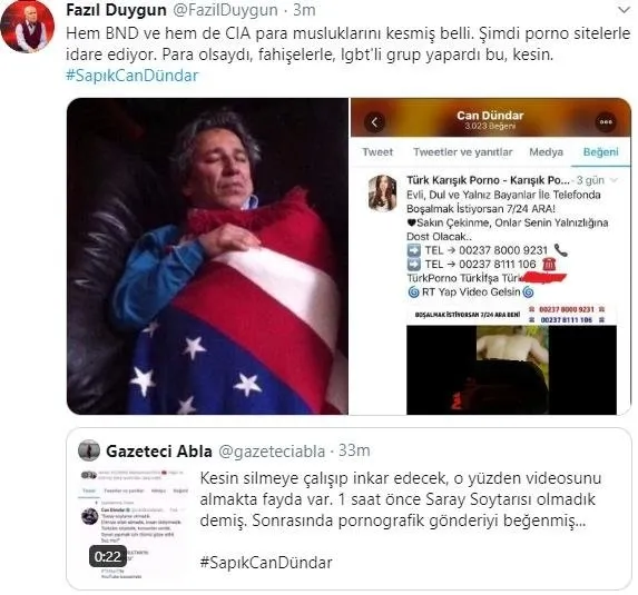 Vatan haini Can Dündar fena yakalandı! "#SapıkCanDündar" etiketiyle Twitter'da 'trend topic' oldu - 3