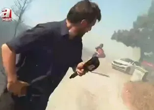 A Haber ekibi alev kapanında kaldı! Dehşet anlarını böyle anlattı: Nasıl çıkacağımızı şaşırdık