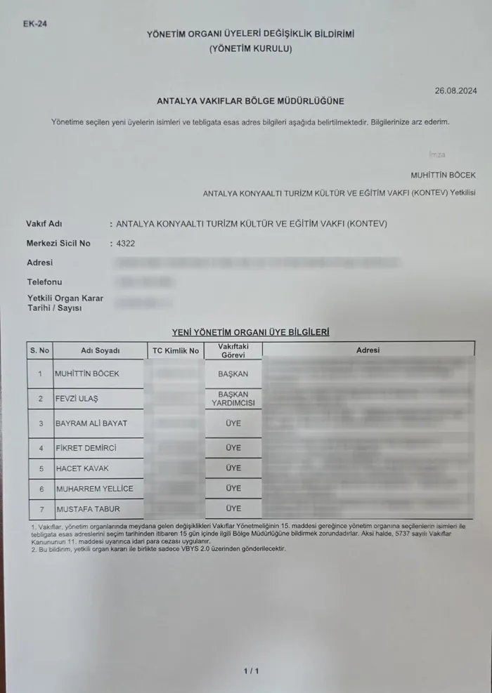 Antalya Büyükşehir Belediyesi’nde bağış görünümlü rüşvet skandalı