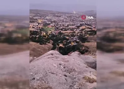 Elazığ’da dağ keçileri görüldü