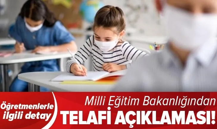 Milli Eğitim Bakanlığından son dakika telafi eğitimi açıklaması! Öğretmenler ek ücret alacak mı?