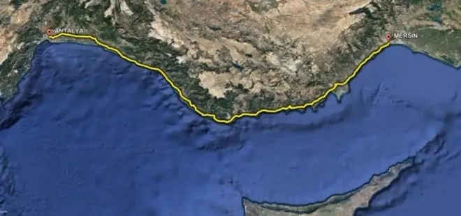 Akdeniz Sahil Yolu Projesi’nde sona gelindi! Proje ile mesafe 11 saatten 4.5 saate düşecek