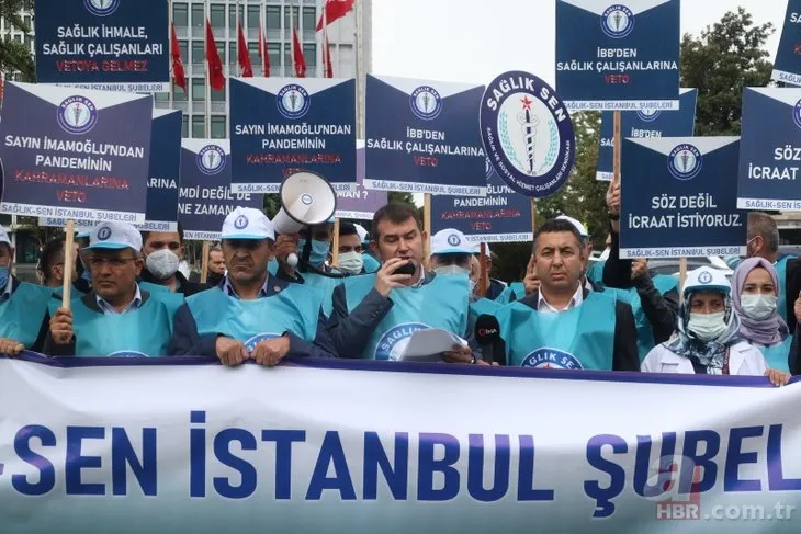 Sağlık personelinden CHP’li Ekrem İmamoğlu’na sert tepki! Meclis’ten geçti İmamoğlu veto etti